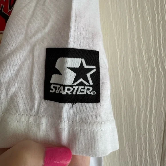 Vintage Starter 1997 Chicago Bulls Champs T-Shirt EUC XL